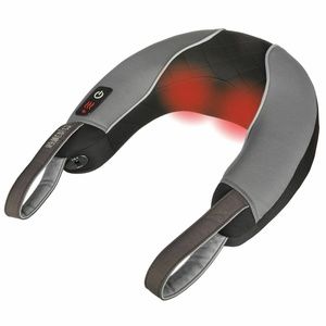 HoMedics Pro Therapy Vibration Neck Massager with Heat - Black/Gray